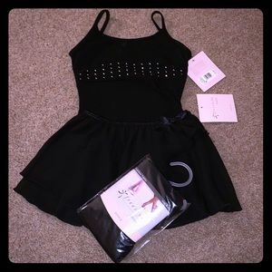 Black little dancer set